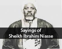 Sayings of Sheikh Ibrahim Niasse - world sufi media